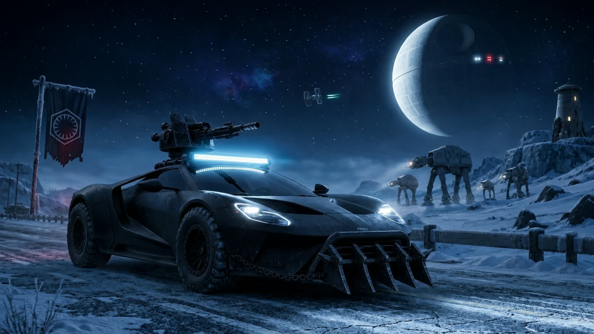 ドライブ FFAクレイジー 🚗 スター・ウォーズ⭐