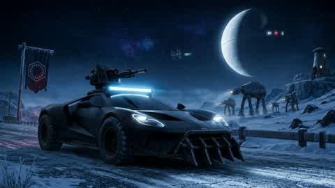 CRAZY FFA DRIVE 🚗  STAR WAR⭐