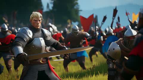 50v50 Medieval Battle