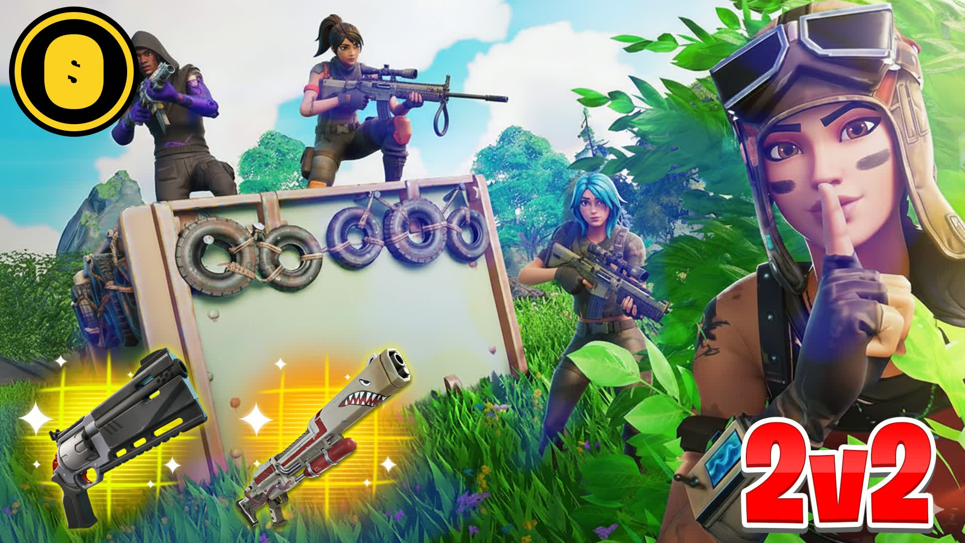 Rapid Zero Build: Legends 2v2 🎯