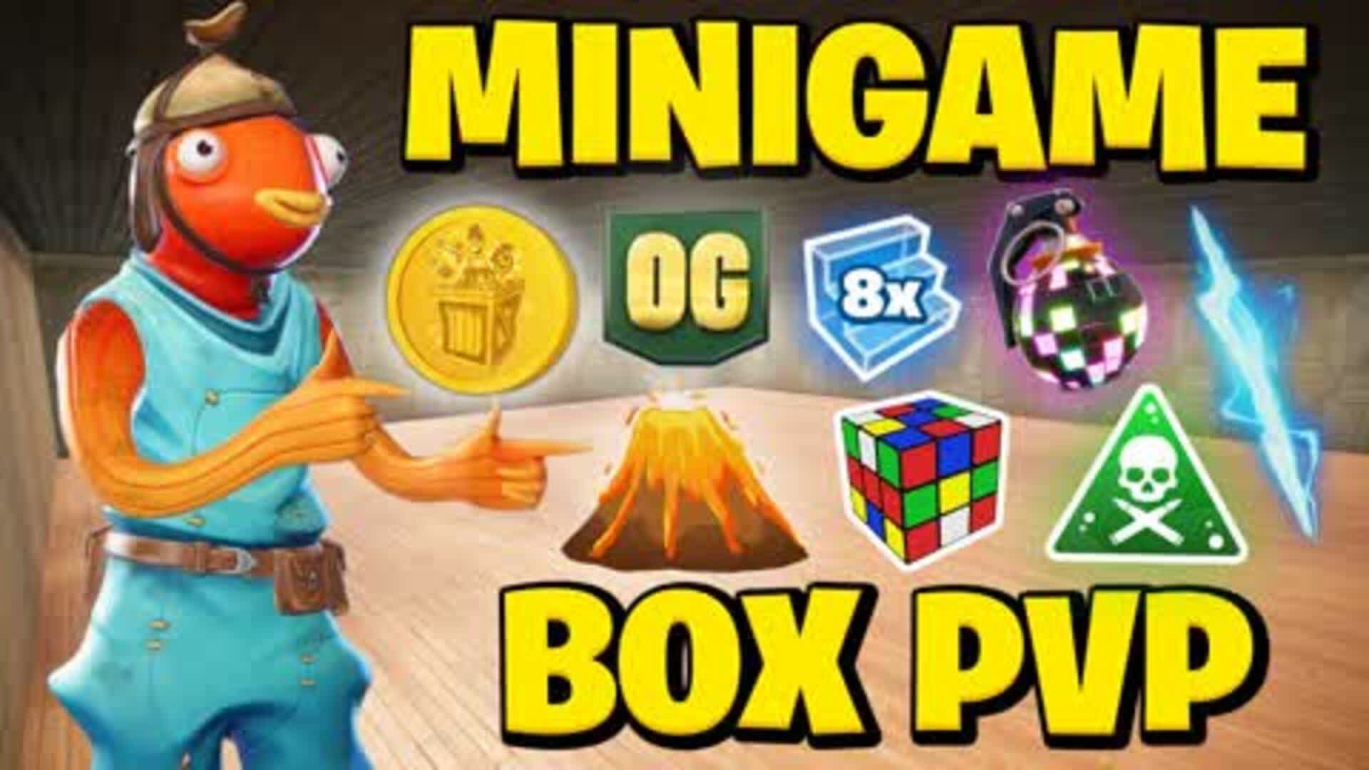 MINIGAME BOX PVP 📦 258448237691 by cepyfn Fortnite Creative Map