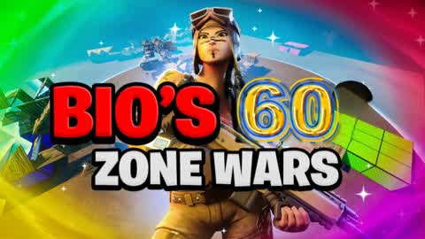 BIO'S 60 PLAYERS ZONE WARS ALL WEAPONS