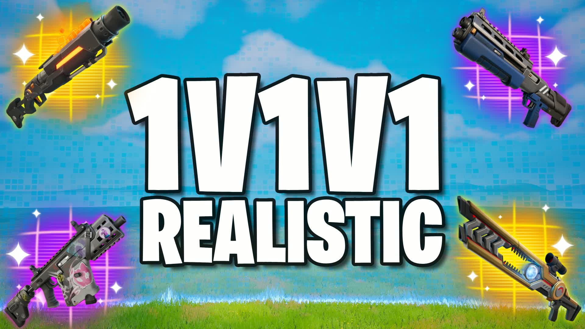 Realistic 1v1v1 PvP [Showdown]