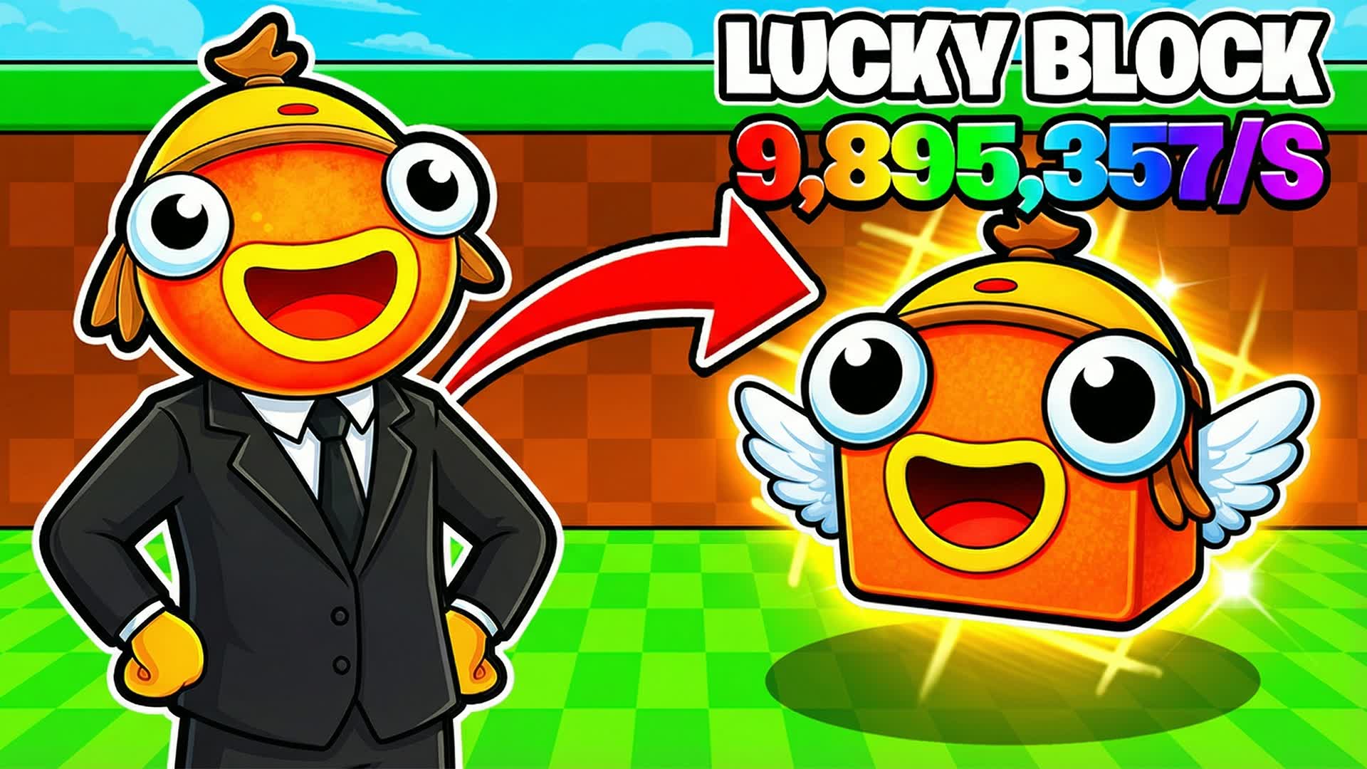 ラッキーブロックで大当たり [企業経営]