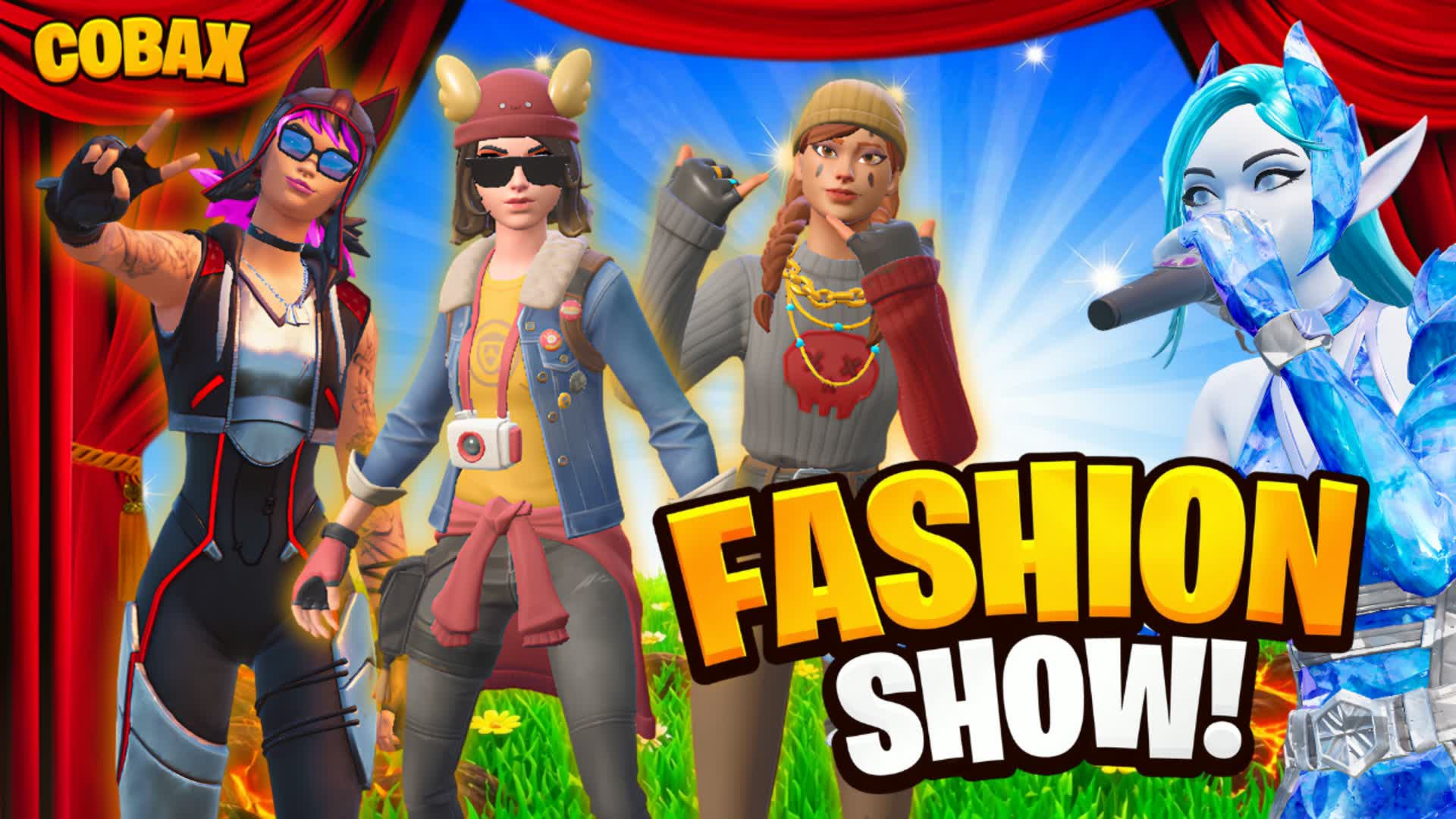 50 Players👕Volcanic Fashion Show