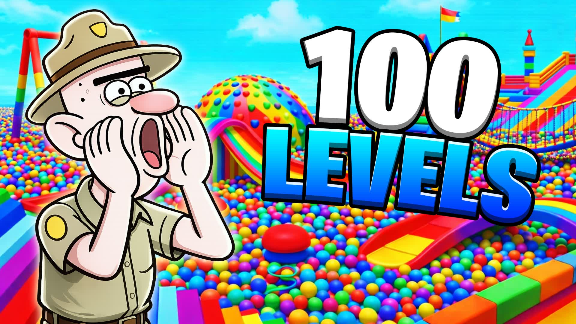 🌈100レベルのオビーパルクール🌈フォールガイズ