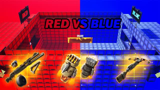 🔥 RED VS BLUE MYTHICAL 🔴🔵