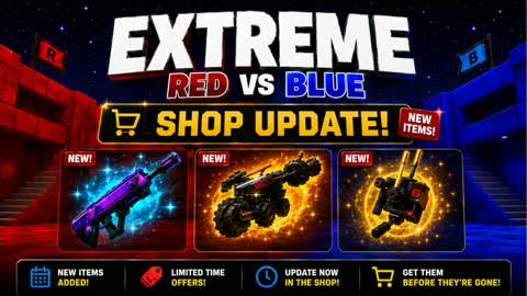 (💰SHOP💰)🔴EXTREME RED VS BLUE🔵