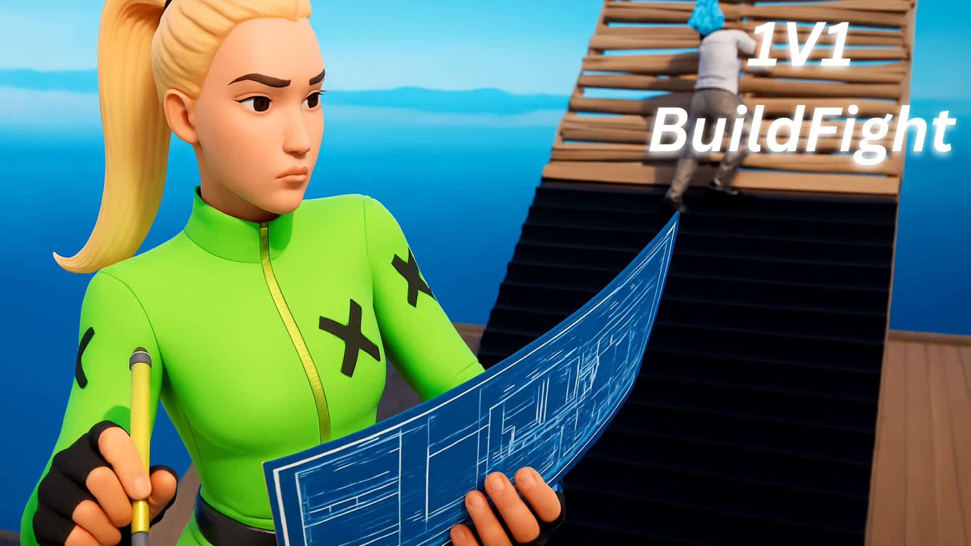 1v1 Build Fight [battlegrond]