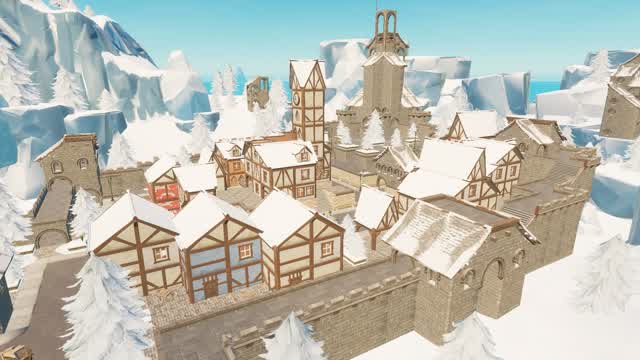 Winter Fortress Gun Game