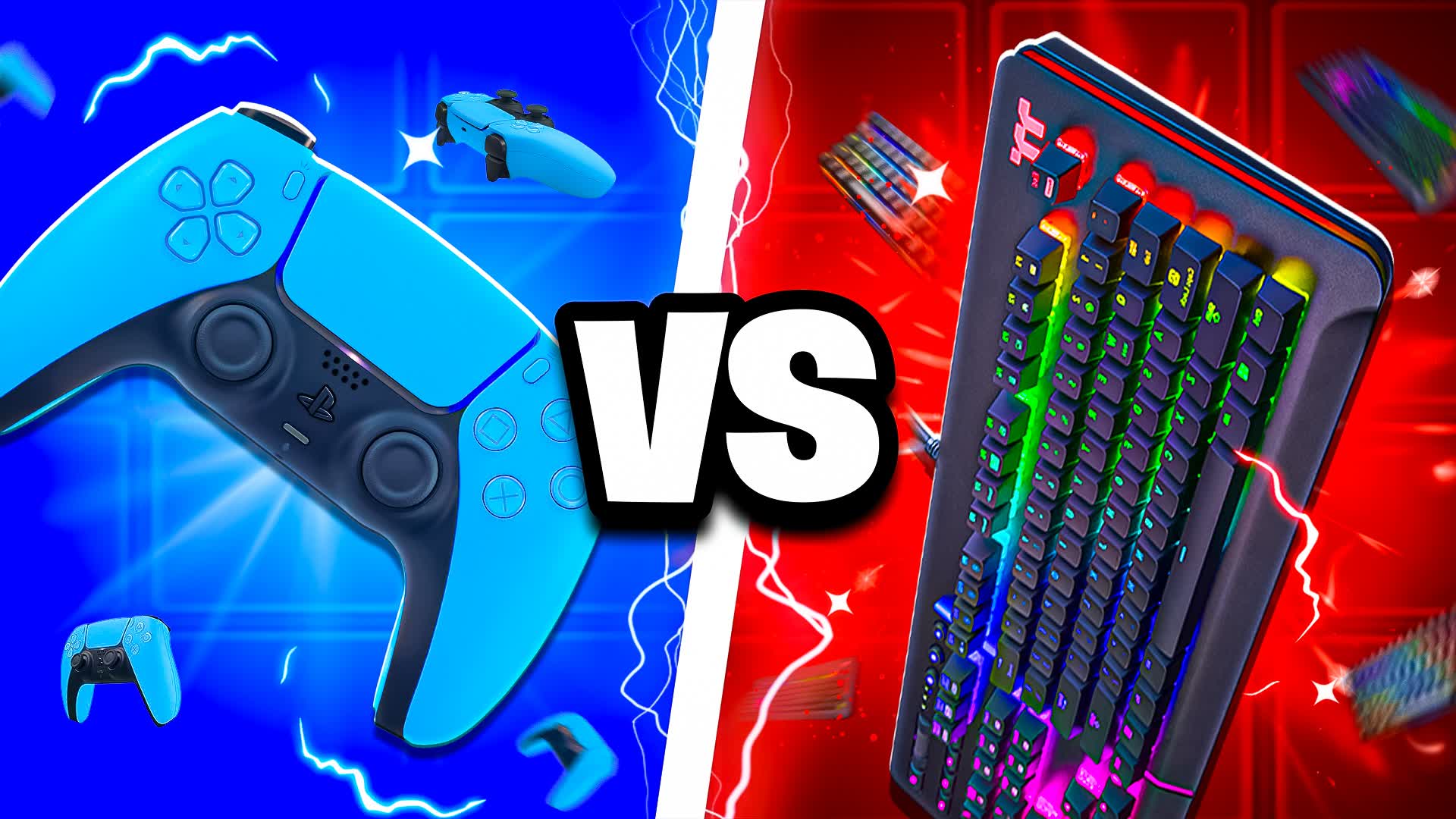 CRAZY CHAOS RED VS BLUE 🔴🔵