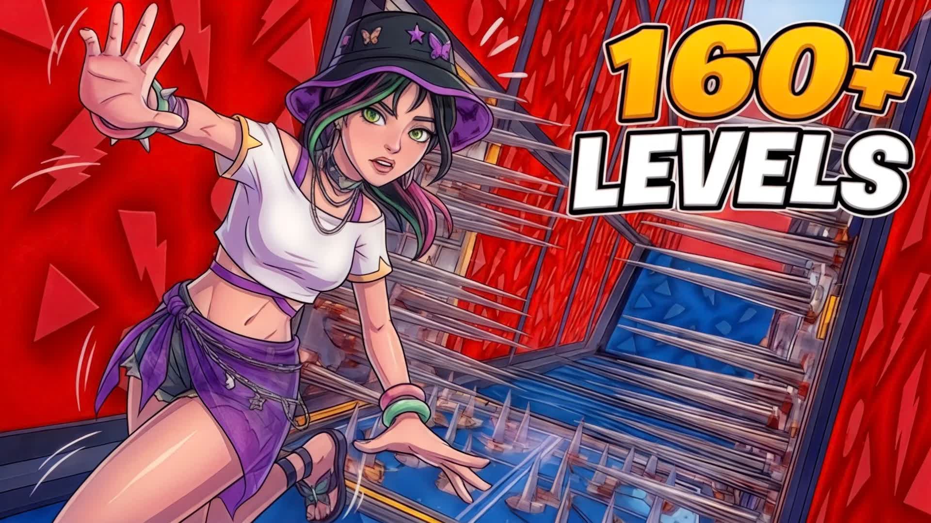 Easy  Default Deathrun 166 Level Parkour