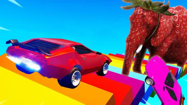🏆 STRAWBERRY ELEPHANT MEGA RAMP XXL 🚀