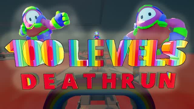 100 LEVELS FALL GUYS EASY DEATHRUN