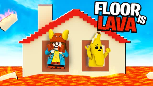 BLOCK FLOOR IS LAVA +60 LEVELS