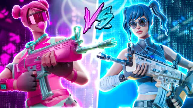 1V1 BUILD FIGHTS 🎯