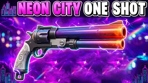 🌆 NEON CITY GUN GAME - ONE SHOT