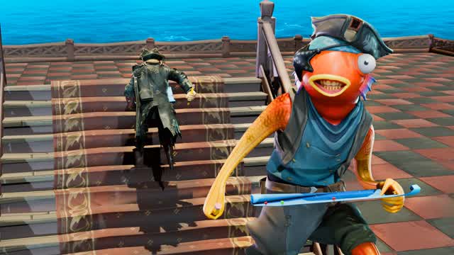 1v1 PIRATE ISLAND 🏴☠️ ساحة القراصنة