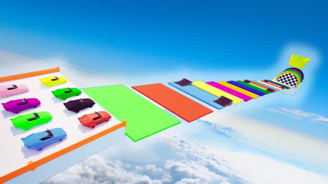 ULTIMATE MEGA RAMP CARS