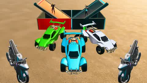 🚙🔫💥 All Guns, All Cars, All Fun 1v1