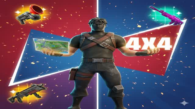 4V4 RED VS BLUE MINI