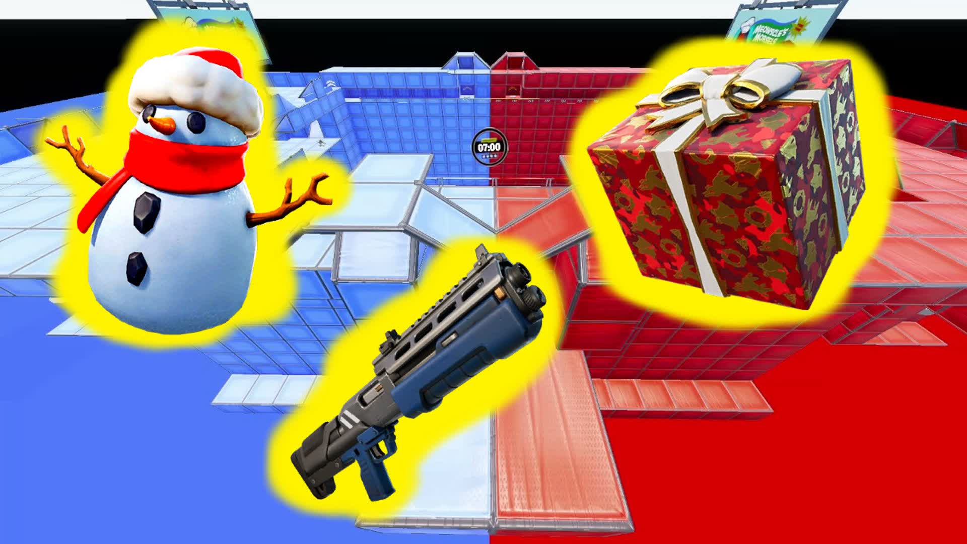 FESTIVE RED VS BLUE🔴🔵