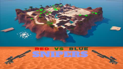 Red VS Blue Snipers (Desert Warfare)