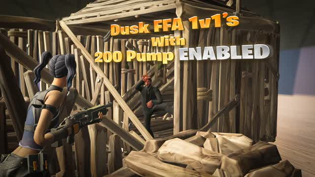 Box Fights FFA 200 Pump + 1v1 arena