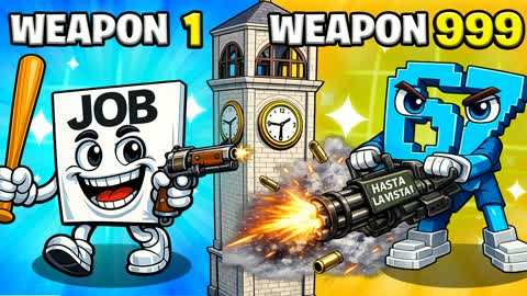 🧠 BRAINROT GUN GAME 🔫 ONE SHOT BOTS