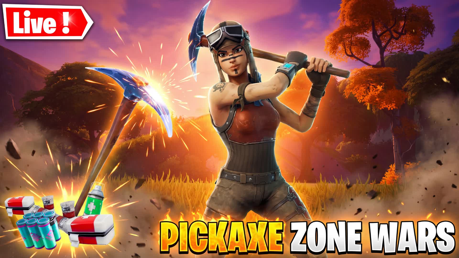 ZONEWARS PICKAXE ONLY