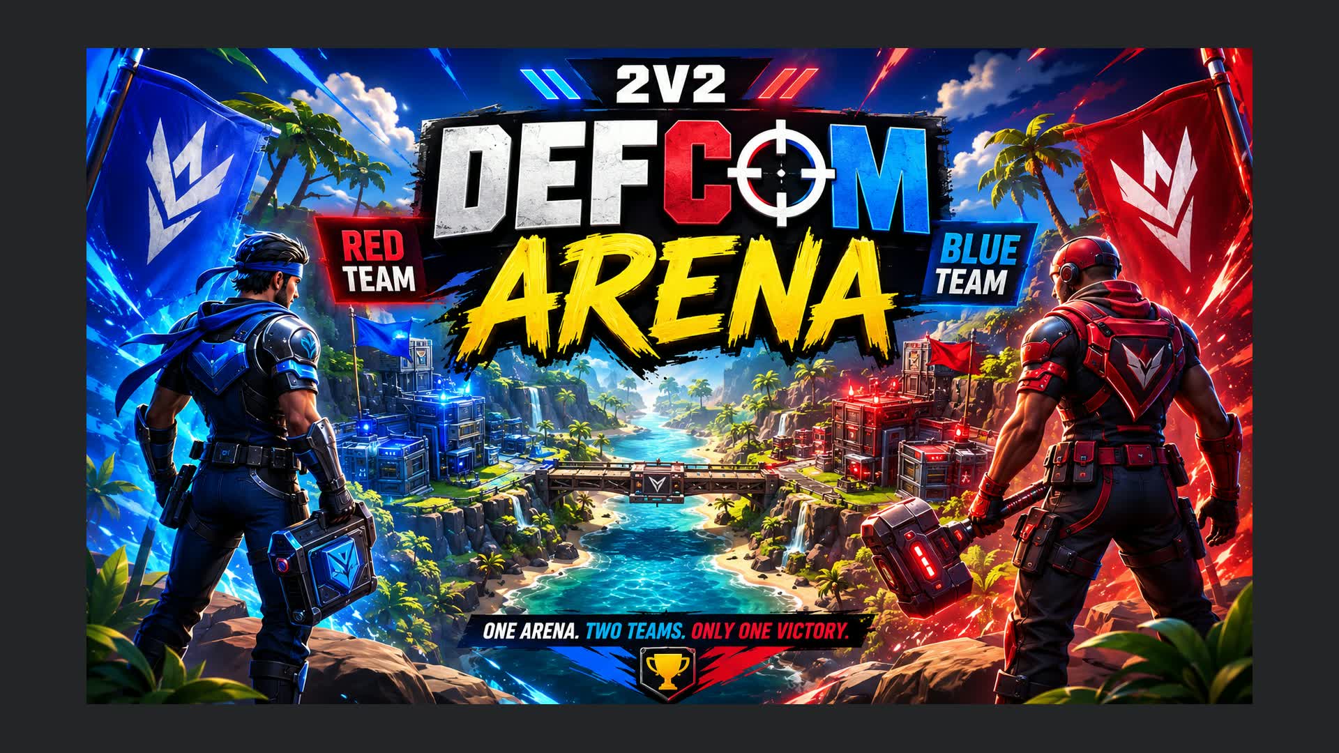 DefCom Sniper Arena - Red vs Blue
