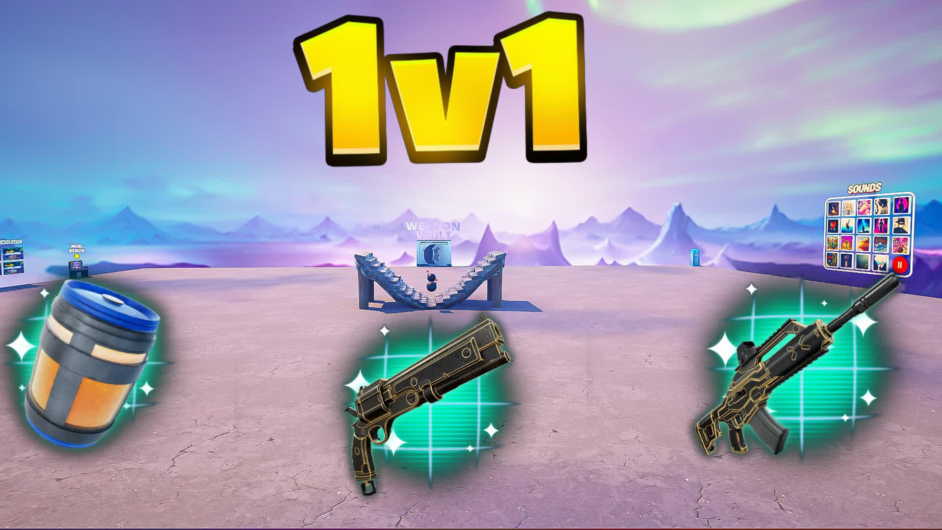 HERO 1V1 MAP⭐️