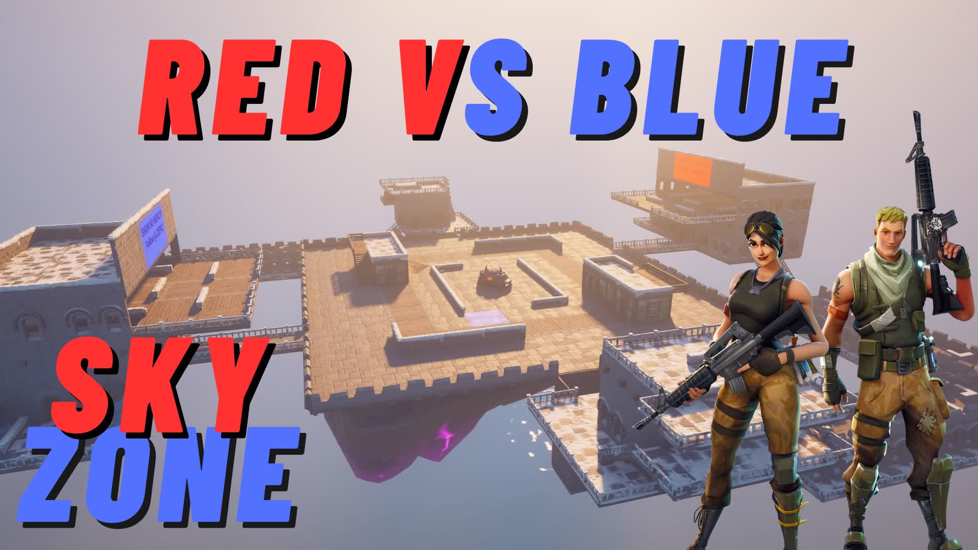 Red Vs Blue - Sky Zone