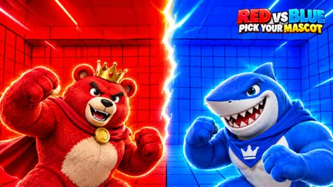 👾 RED vs BLUE: PICK YOUR MASCOT