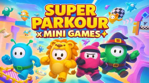 Super Parkour x Mini Games ✨