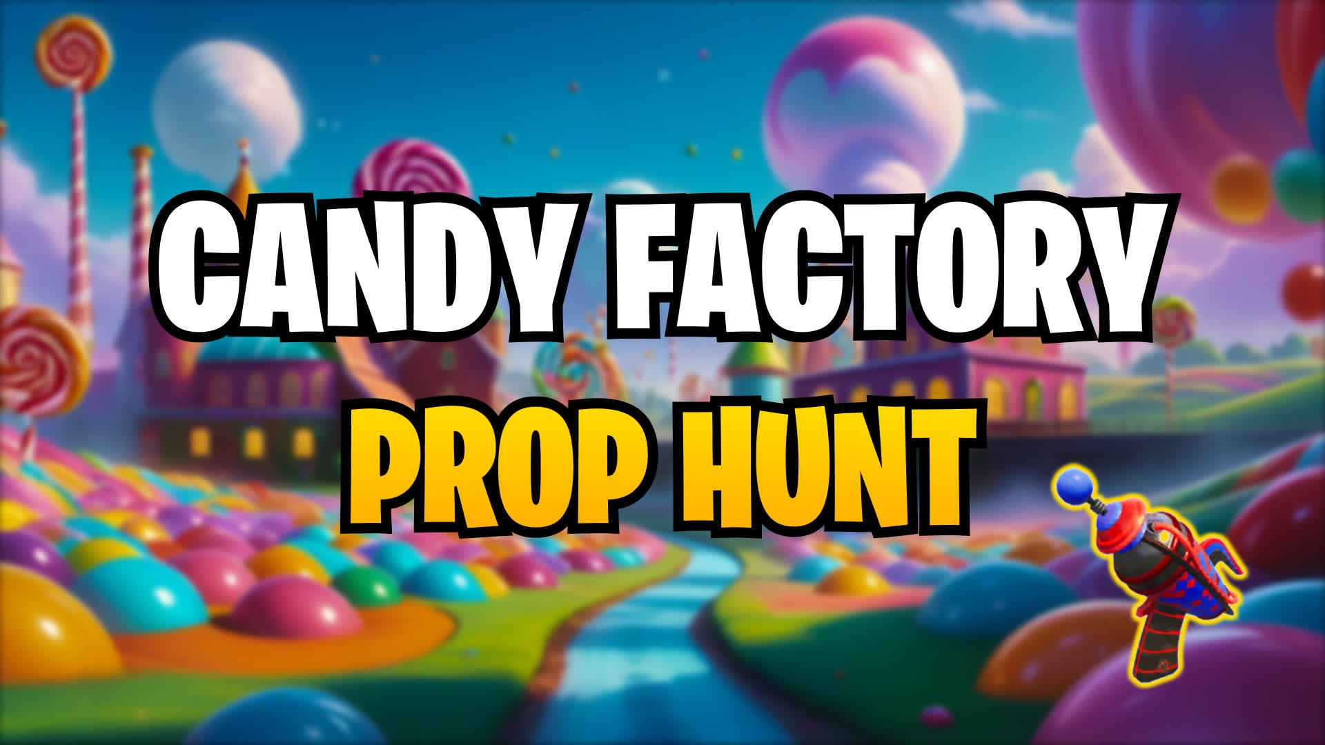 🍭 Prop Hunt Candy Factory 345592157438 by ctr Fortnite Creative