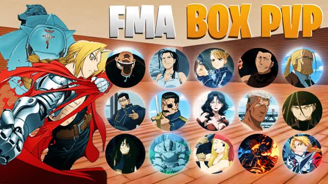 FULLMETAL ALCHEMIST BOX PVP📦
