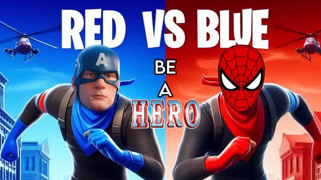 RED VS BLUE-BE A HERO🦸