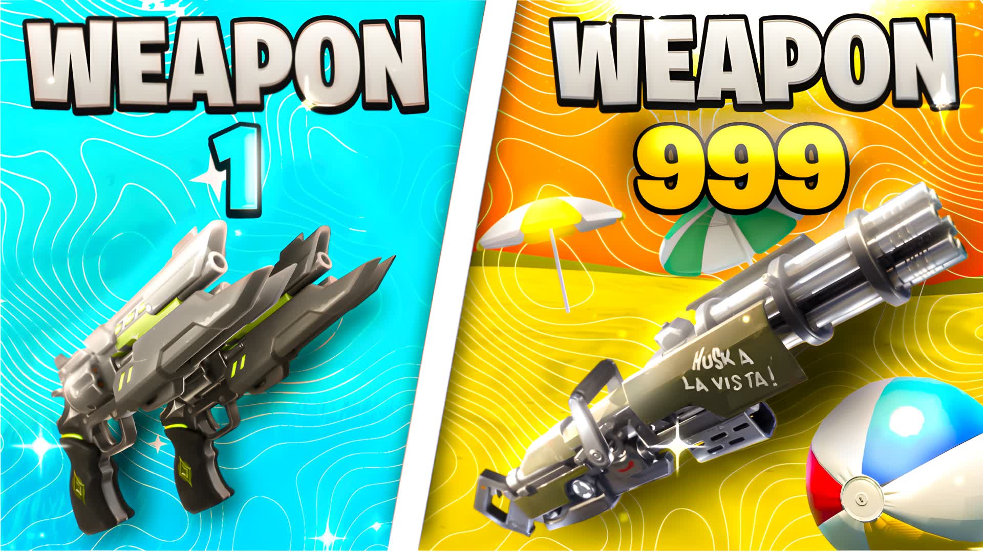 🏖️ SUMMER BEACH GUN GAME 🥳ONE SHOT🎯