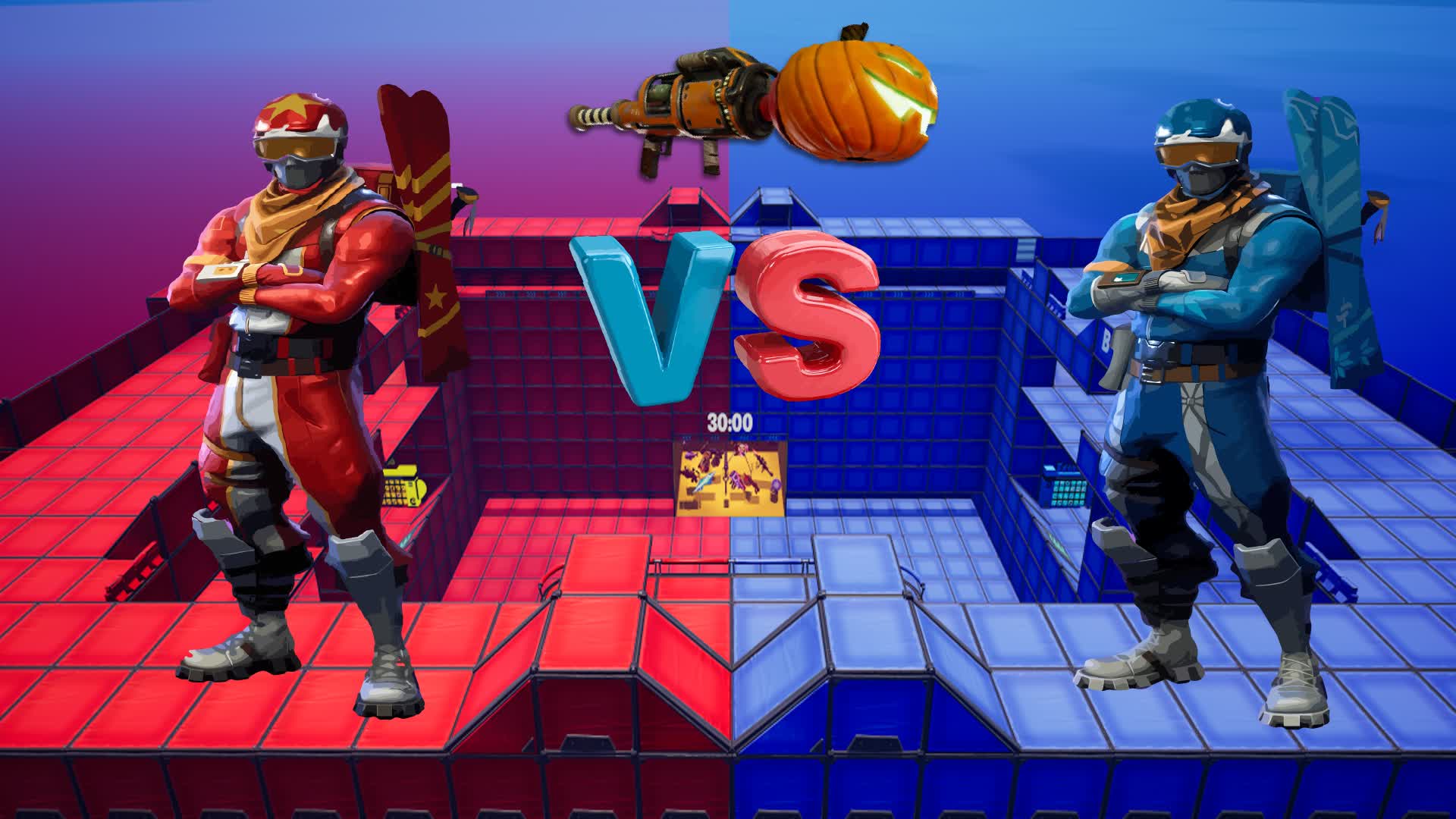 CRAZY RED AND BLUE 🔴🔵