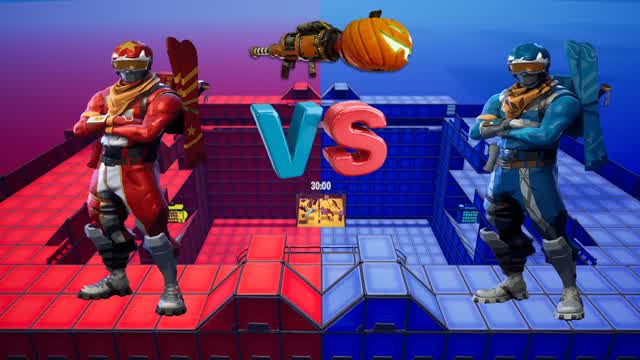 CRAZY RED AND BLUE 🔴🔵