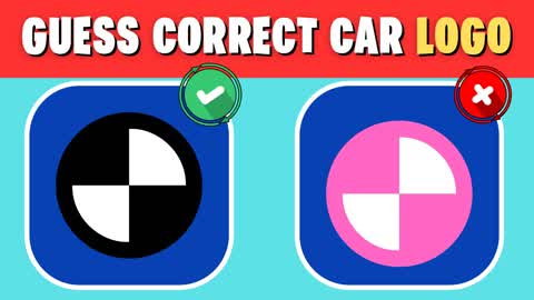 GUESS THE CAR LOGO 🔎FUNNY RACE