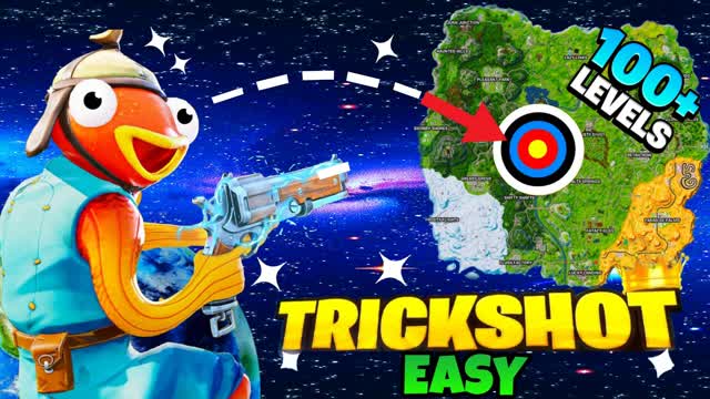 🔫EASY TRICKSHOT PARKOUR🎯FUNNY LEVEL