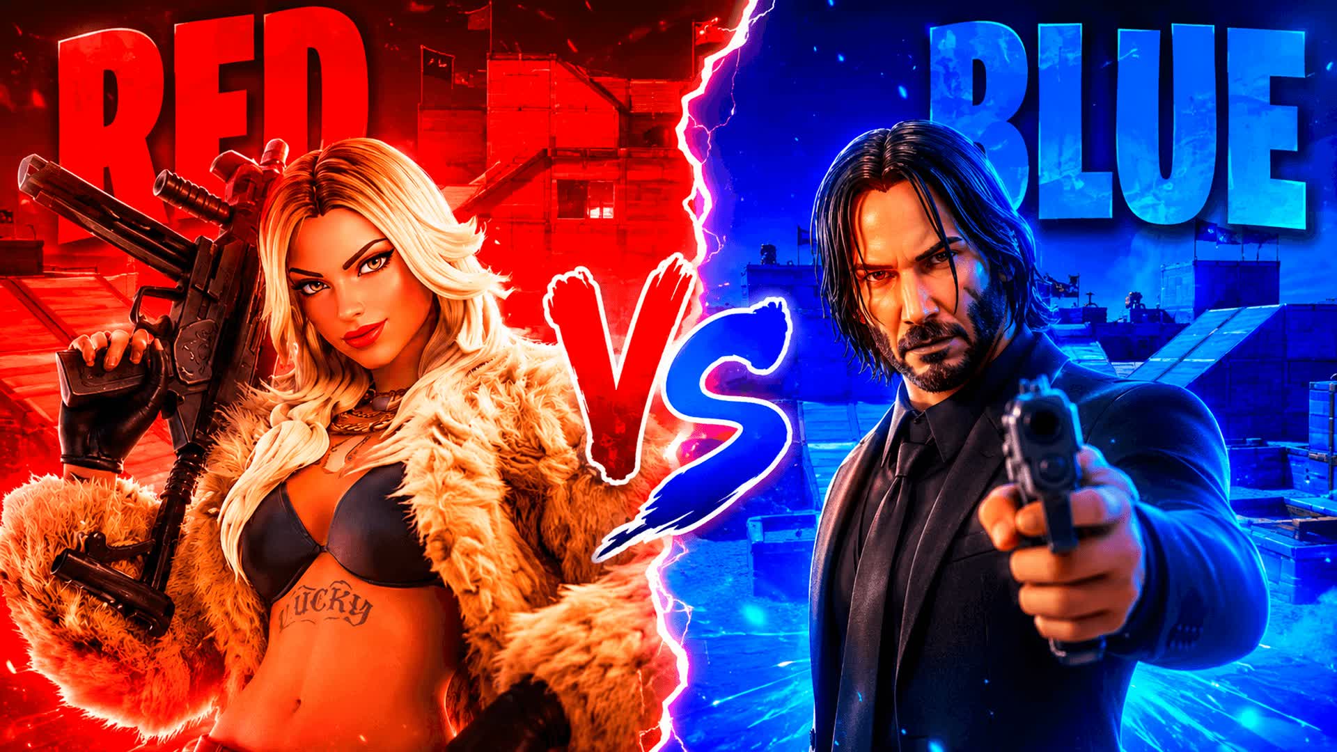 RED VS BLUE FOR NOOB