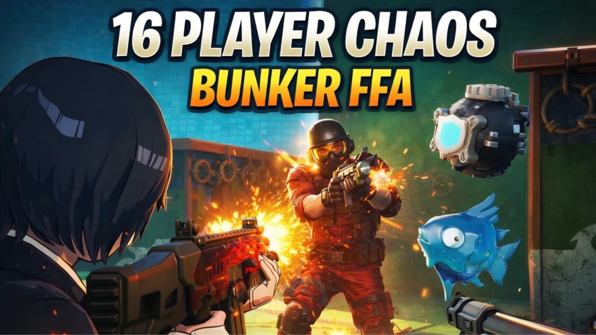 16人プレイヤー バンカー・カオスFFA