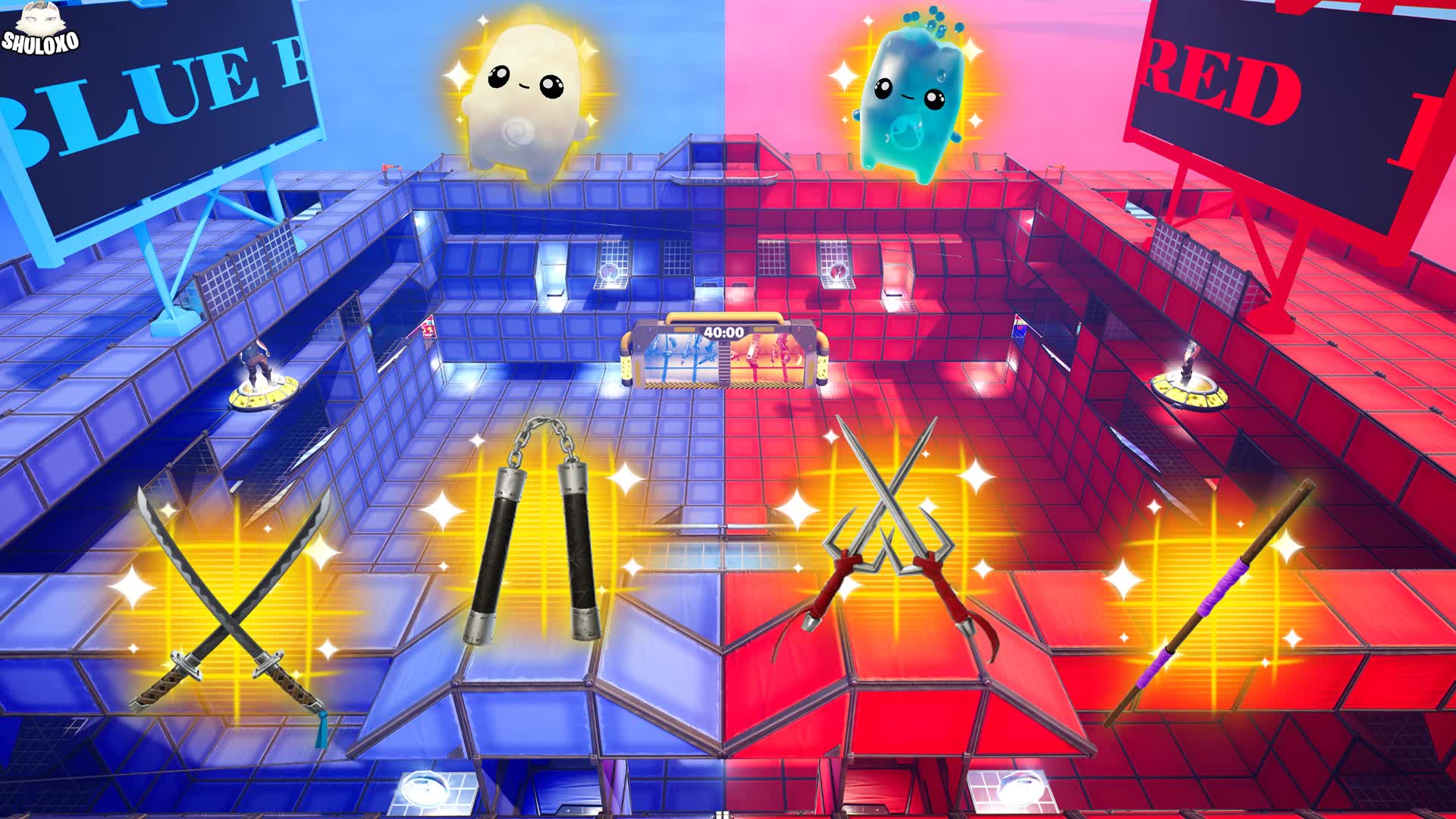 🔫MADNESS HUNTERS RED VS BLUE🔴🔵