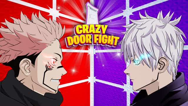 Crazy Red vs Purple Door Fight🚪🔫
