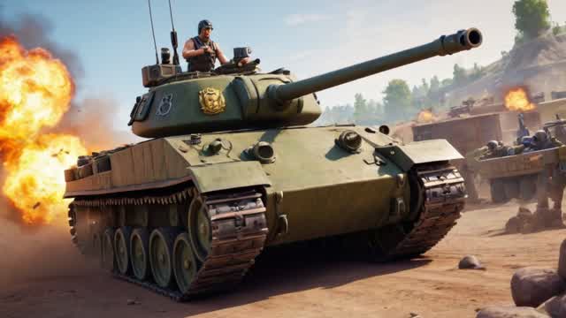 【PvP】Battle in tanks　戦車でバトル