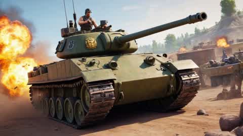 【PvP】Battle in tanks　戦車でバトル