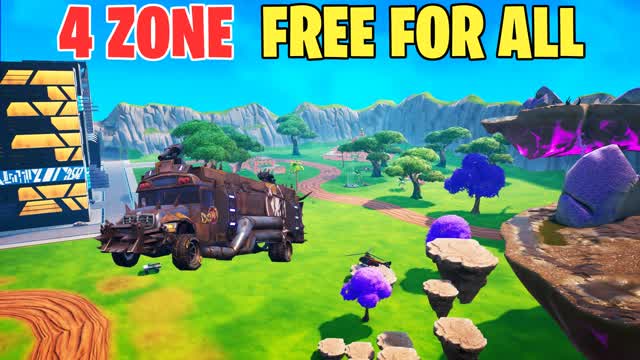 4 ZONE - FREE FOR ALL⭐